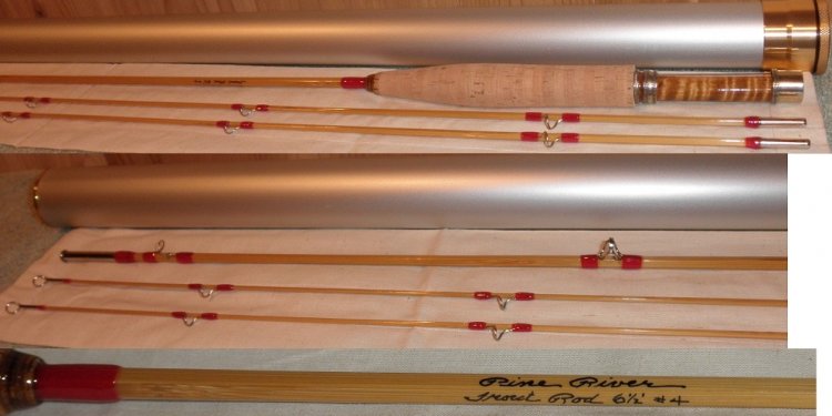 Split bamboo Fishing Rods