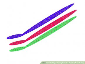 Image titled Rig a Fishing Pole for vinyl Worm Fishing action 1Bullet1