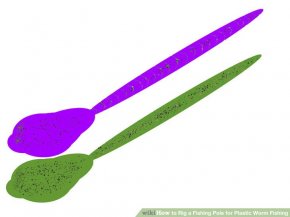 Image titled Rig a Fishing Pole for Plastic Worm Fishing Step 1Bullet3