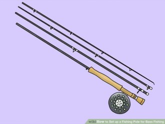 Image titled setup a Fishing Pole for Bass Fishing action 1