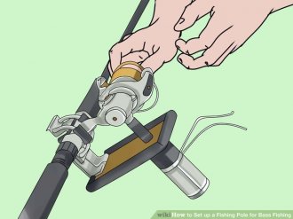 Image titled set-up a Fishing Pole for Bass Fishing Step 4