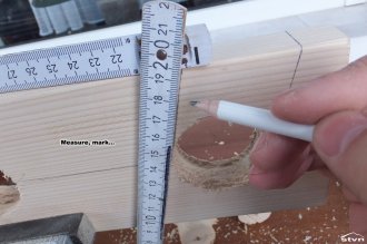 Measure,  mark...