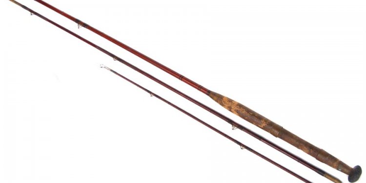 Antique wooden Fishing Rods