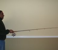 point rod at target
