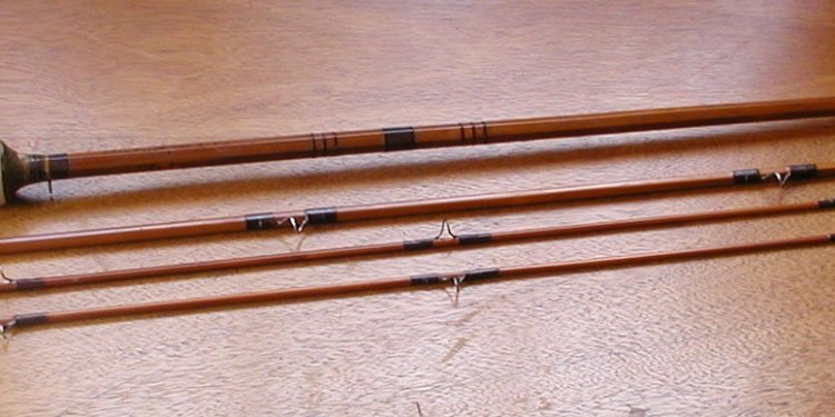 Antique metal Fishing Rods