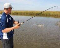 Fishing rod action