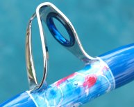 Fishing rod marbling